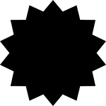 Gui Badge 8 SVG Icon